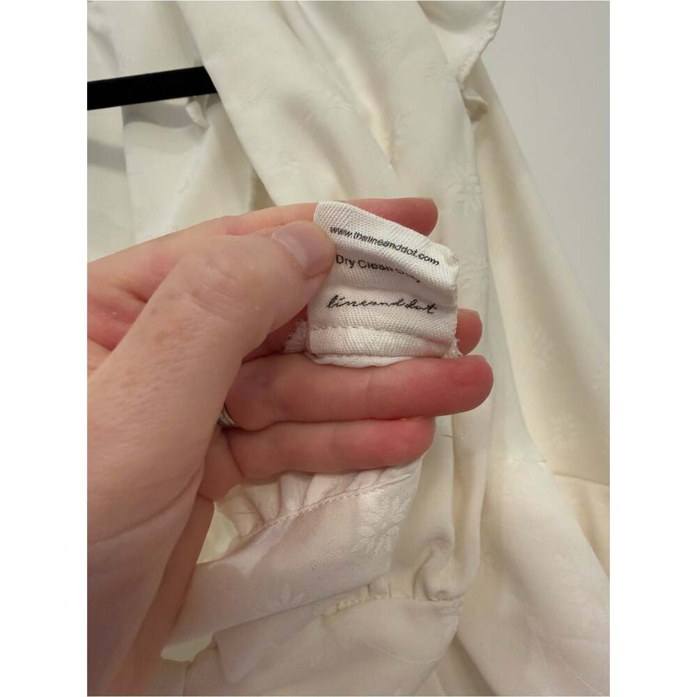 Line & Dot Sonia Cropped Ruffled Blouse - Picture 7 of 9